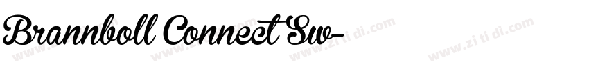 Brannboll Connect Sw字体转换